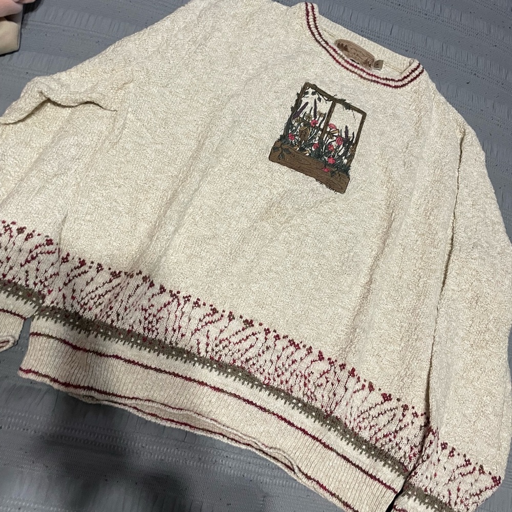 Vintage crew neck sweater
